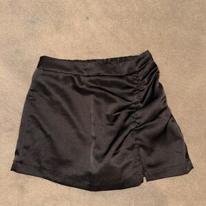 Elegant Black Mini Skirt